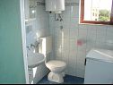 Ferienwohnungen Ante - 50 M from the sea : A1(5), A2(8+2) Seget Vranjica - Riviera Trogir  - Ferienwohnung - A1(5): Badezimmer mit Toilette