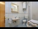 Ferienwohnungen Ivanka - 200 m from sea: A1(4) Trogir - Riviera Trogir  - Ferienwohnung - A1(4): Badezimmer mit Toilette