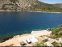 Ferienwohnungen Ljubi - 20 m from beach: A1(4+1), A2 Crveni(2+2), A3 Zeleni(2+2) Vinisce - Riviera Trogir  - Aussicht