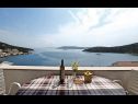 Ferienwohnungen Ante - perfect sea view: A1(2+2), A2(2+2) Vinisce - Riviera Trogir  - Ferienwohnung - A2(2+2): Aussicht vom Terasse
