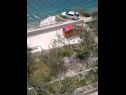 Ferienwohnungen Ivan  - 15 m from beach: A1(7), SA2(2), A3(2+1) Vinisce - Riviera Trogir  - Parkplatz