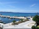 Ferienwohnungen Ana- next to the sea A1(2+2), A2(2+3), A3(2+2), A4(2+3) Bibinje - Riviera Zadar  - Ferienwohnung - A4(2+3): Aussicht vom Balkon