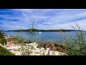 Ferienwohnungen Davor - 20m from sea : A1(2+2), A2(2+2), A3(6) Mali Iz (Insel Iz) - Riviera Zadar  - Strand