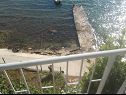 Ferienwohnungen Dubravko - 5 m from beach : A1 Bepina (2+2), A2 Keko(2+2) Maslenica - Riviera Zadar  - Meerblick (Objekt und Umgebung)