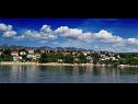 Ferienwohnungen Dubravko - 5 m from beach : A1 Bepina (2+2), A2 Keko(2+2) Maslenica - Riviera Zadar  - Haus