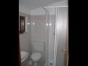 Ferienwohnungen Kuzma - afordable A1(2+2), A2(3), SA3(2) Nin - Riviera Zadar  - Ferienwohnung - A2(3): Badezimmer mit Toilette