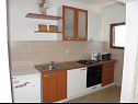 Ferienwohnungen Pupa - nice family apartments: A1 Dora(4+1), A2 Mihael(4+1), A3 Tea(2+1) Petrcane - Riviera Zadar  - Ferienwohnung - A3 Tea(2+1): Küche