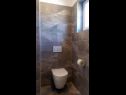 Ferienwohnungen Summer Sun SA1(2+1), A2(2+2), A3(4+2), A4(4+2) Privlaka - Riviera Zadar  - Ferienwohnung - A4(4+2): Badezimmer mit Toilette