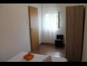 Ferienwohnungen Snjeza - 80 m from beach: A1 Studio (4), A2 Apartman (2+2) Vir - Riviera Zadar  - Ferienwohnung - A2 Apartman (2+2): Schlafzimmer