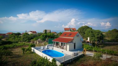 Ferienhaus Baras garden - house with pool : H (4+2) Mirca - Insel Brac  - Kroatien