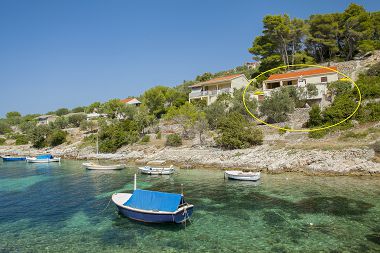 Ferienhaus Villa Bistrana - 15m from sea: H(4) Bucht Tankaraca (Vela Luka) - Insel Korcula  - Kroatien