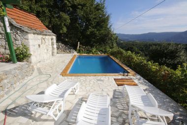 Ferienhaus Mario - with pool: H(6+2) Gata - Riviera Omis  - Kroatien