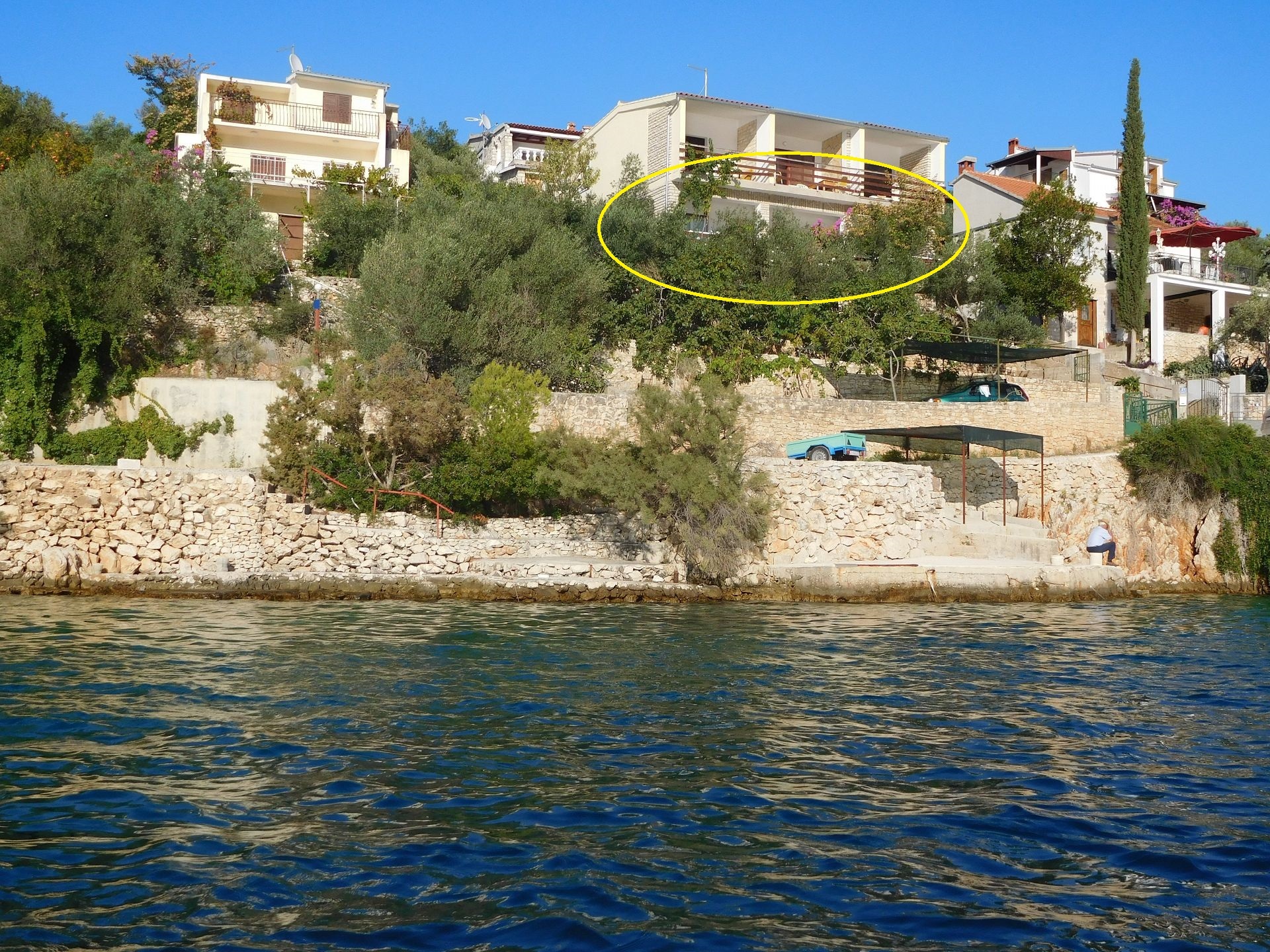 Ferienwohnungen Ivan  - 15 m from beach: A1(7), SA2(2), A3(2+1) Vinisce - Riviera Trogir 